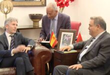 Photo de Émirats arabes unis : rencontre entre Abdelouafi Laftit et Fernando Grande Marlasca
