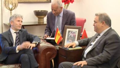 Photo de Émirats arabes unis : rencontre entre Abdelouafi Laftit et Fernando Grande Marlasca