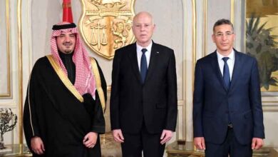 Photo de Tunisie : Le chef de l’Etat reçoit le ministre saoudien de l’Intérieur
