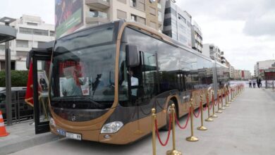 Photo de Casablanca présente son nouveau busway au public
