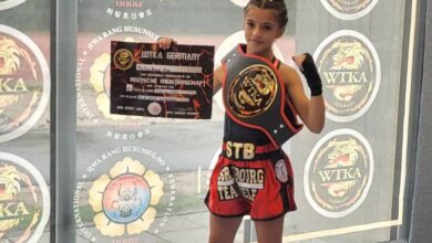 Photo de La boxeuse marocaine Aya Bozarhoun s’offre deux titres mondiaux