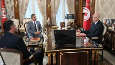 Photo de Le président Saïed s’entretient avec le ministre de l’Intérieur