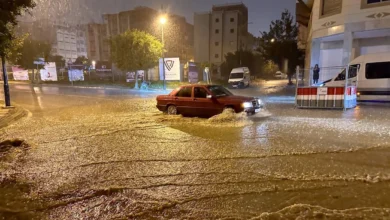 Tanger sous les eaux