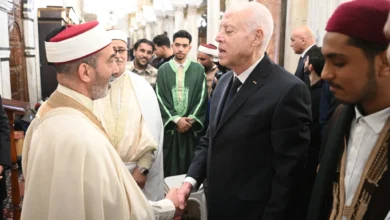 Kaïs Saïed présente ses vœux de Ramadan depuis la mosquée Zitouna