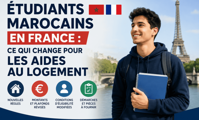 Étudiants marocains en France : ce qui change pour les aides au logement